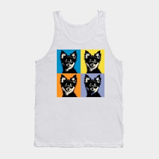 Pop Retro Schipperke Art - Cute Puppy Tank Top